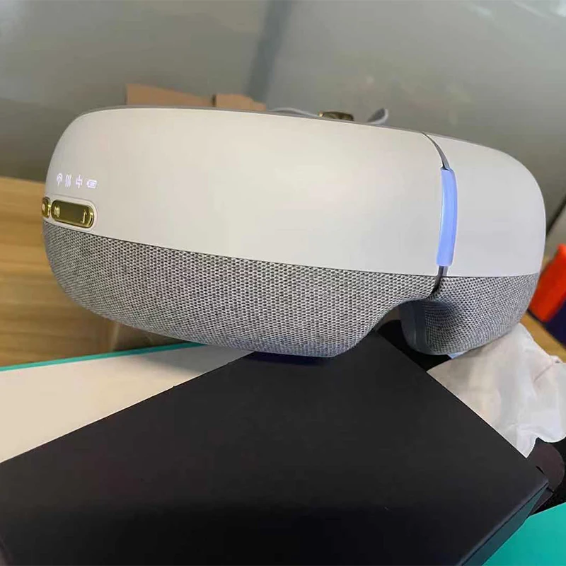 Massaggiatore per occhi E3 Massaggio a pressione d'aria + impacco caldo sollievo dall'affaticamento degli occhi sollievo dal cerchio scuro massaggiatore per occhi portatile