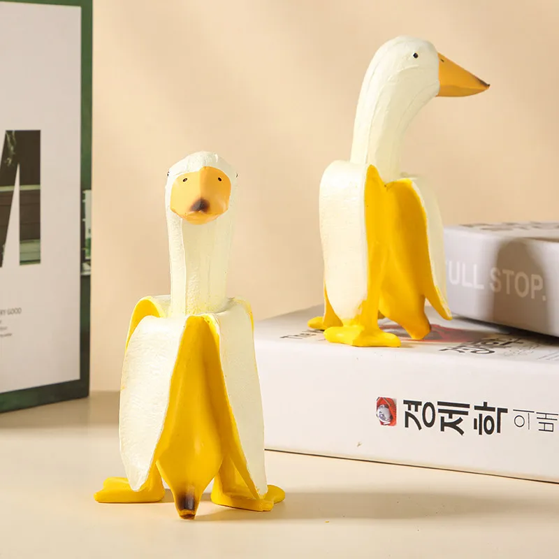 Funny Banana Duck Toy Personalized Quirky Photo Prop For Social Media Influencers Viral Trending Sand Sculpture Gift Decoration
