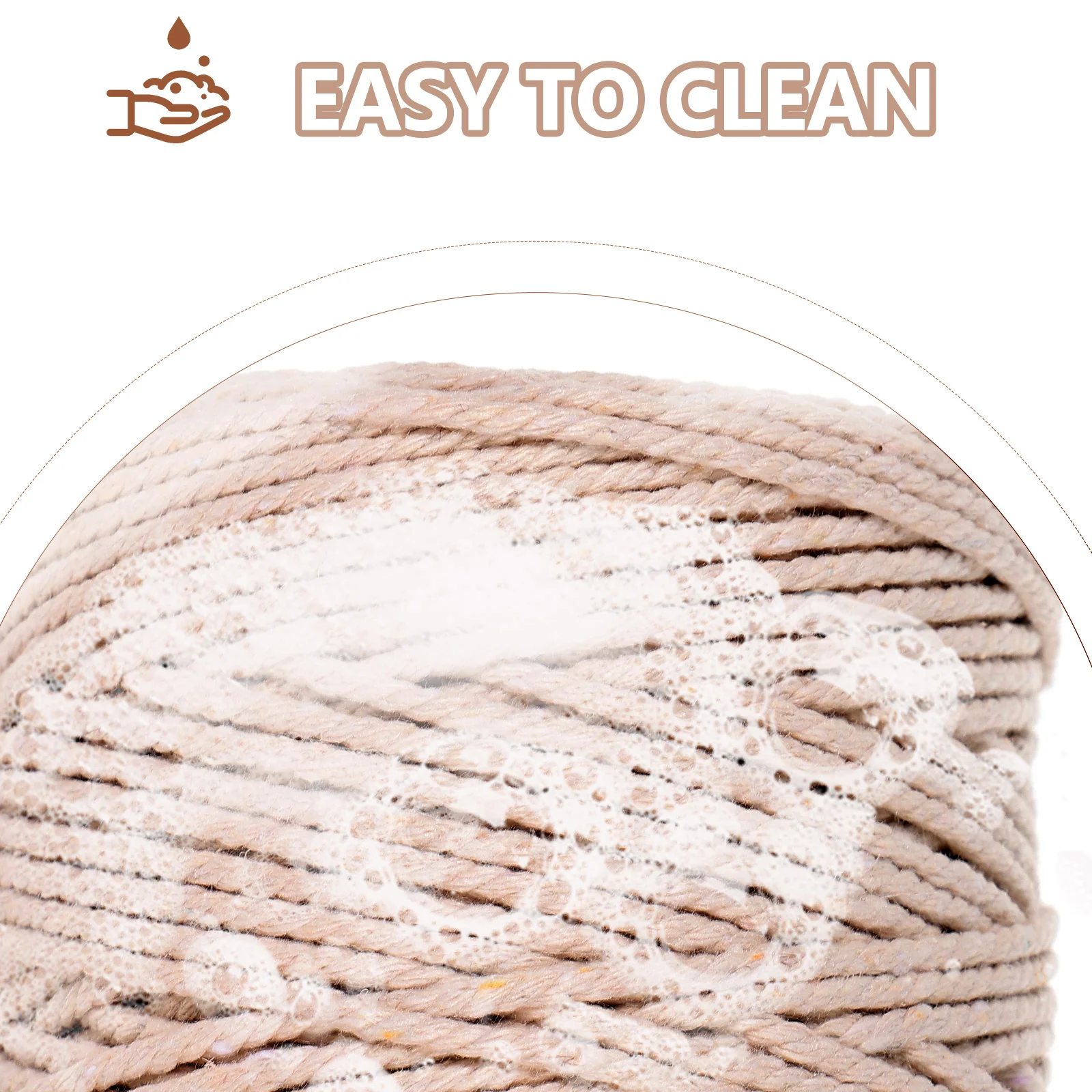 

1 Roll Cotton Rope Bright Color Gift Binding Rope for Candy Bags Gift Wrapping Decorative String Cotton String