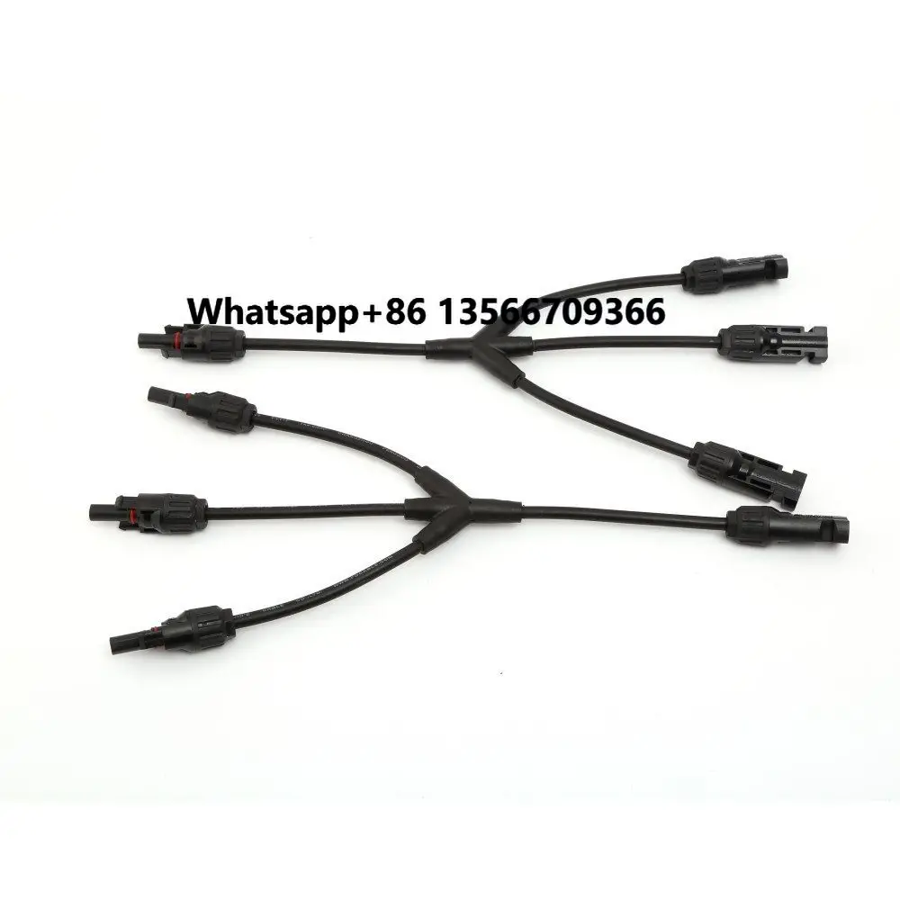 

IP67 3-To-1 Solar Photovoltaic System Connector 1500V DC Female and Male Waterproof Y Type Pv Solar Branch Connector