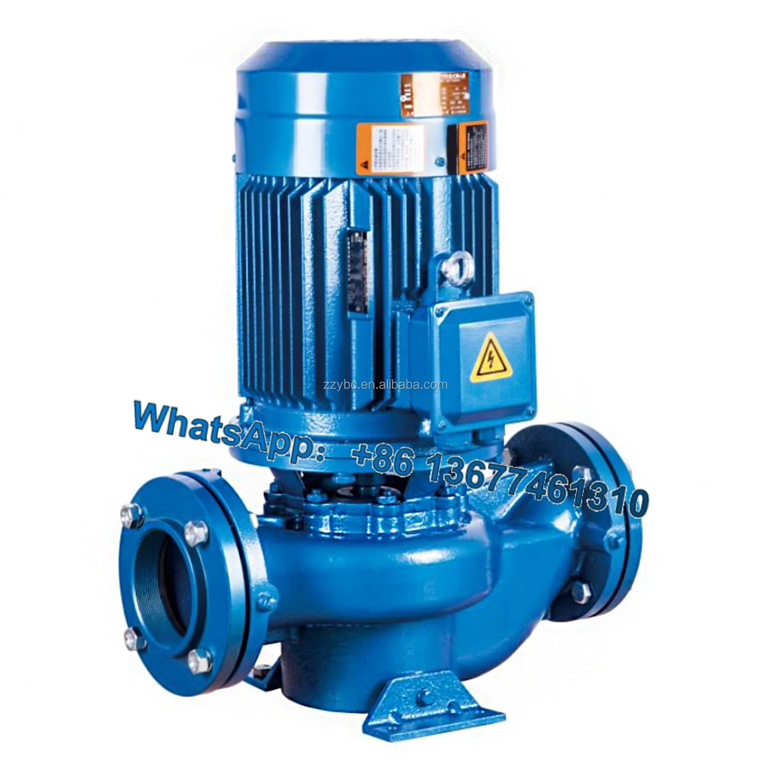 مضخة طرد مركزي لخط الأنابيب العمودي من النوع 380 فولت/220 فولت SLG قابلة للتخصيص