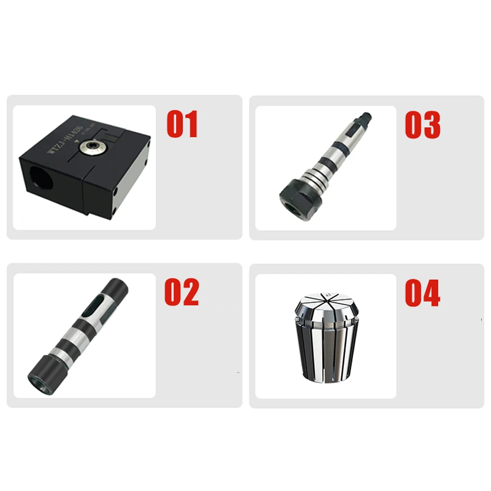 CNC مخرطة Tailstock أداة حامل الحفر المشبك، مركز التعديل الدقيق مستقيم عرقوب الحفر قضيب مجموعة