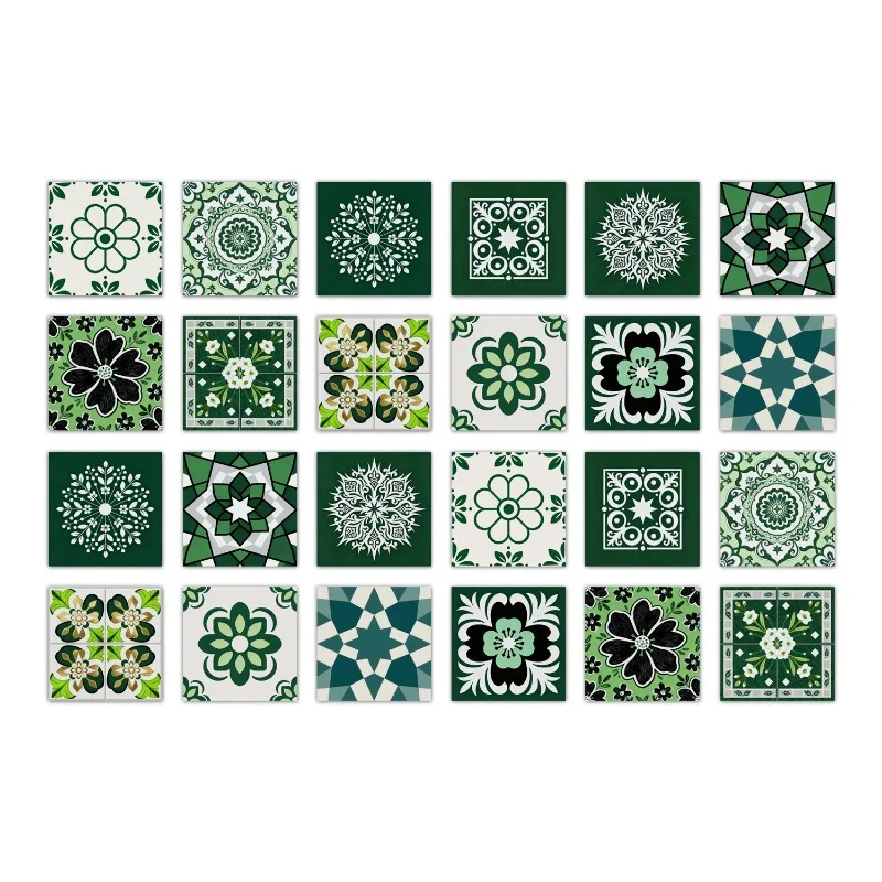 PVC self-adhesive tile sticker, kitchen oil-proof baffle sticker
