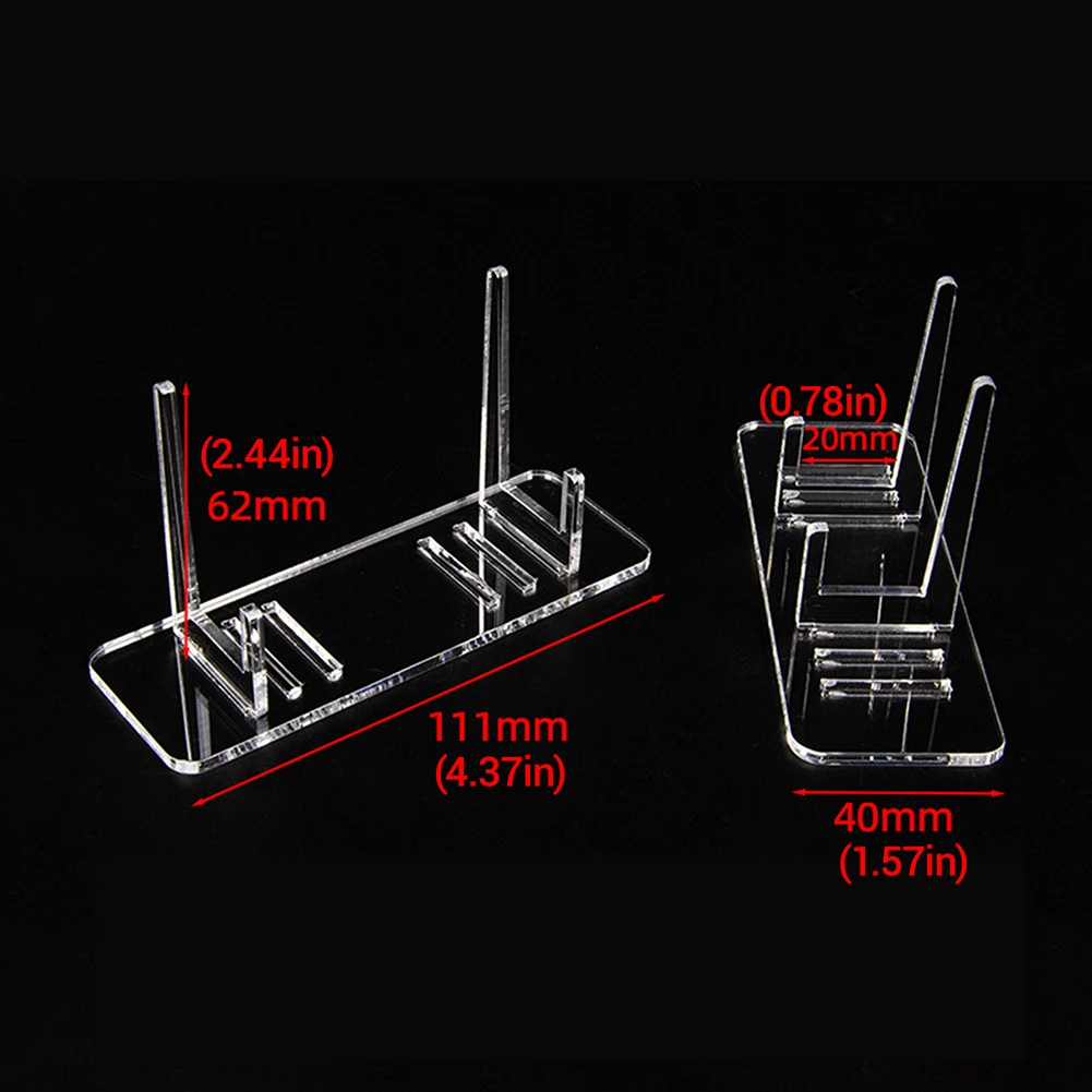 

Acrylic Trading Card Display Stand Clear Card Stands Card Stands for Sports Cards,Sports Card Holder for PSA Graded Card Display