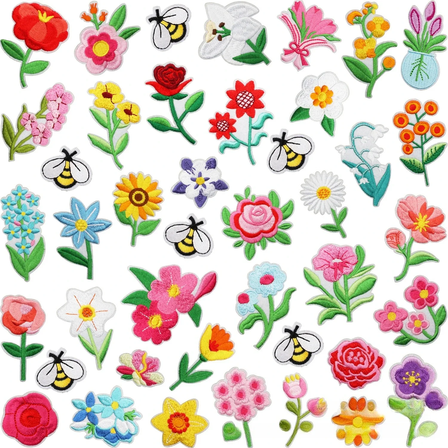 10/12PCS al por mayor, mezcla  - Embroidery Cotton reseña y precio