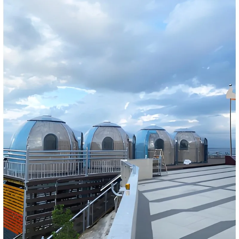All Season Inflatable Bubble House Transparent Dome Tent for Outdoor Glamping Resort Camping Hotel Use Heavy Duty