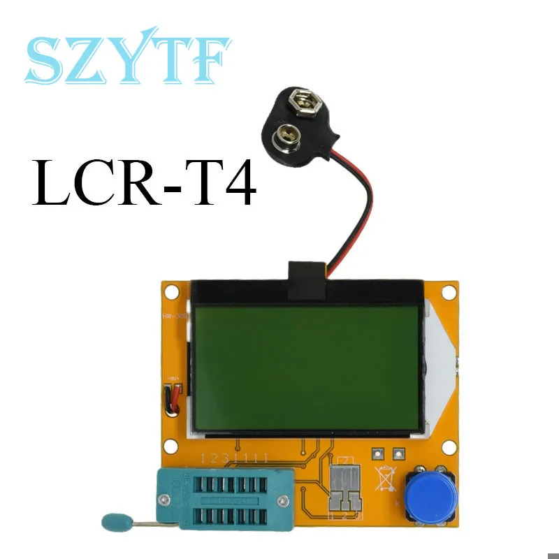 1pcs LCR-T4 ESR Meter Transistor Tester Diode Triode Capacitance SCR Inductance New Drop Ship