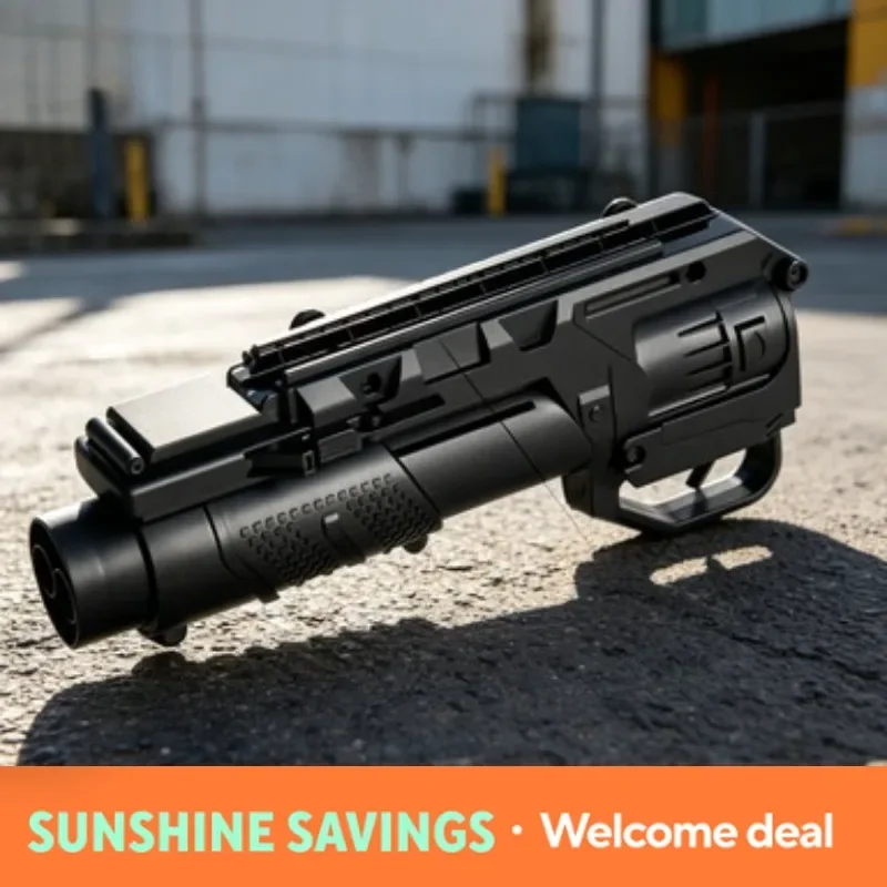 2026 Field Simulation Game Use Parent Child Interactive Toy M416 Under Barrel Launcher EVA Sponge Soft Bullet Sim Play Toy