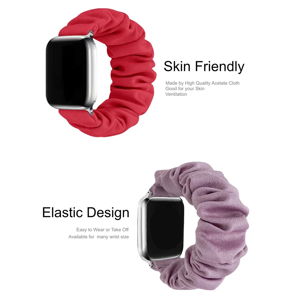 Stoffarmband für Apple Watch 44mm 40 42 46 45 41 38 49mm Solo Loop Armband für Iwatch Series Ultra 12 11 10 8 9 6 7 5 SE 4 – Detail 9