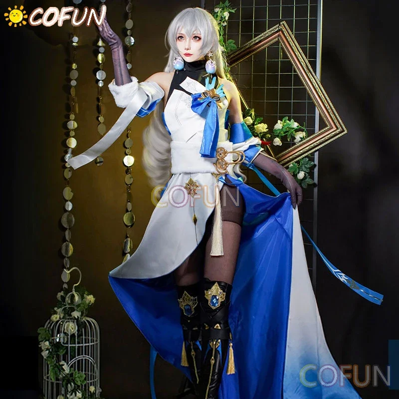 

COFUN Bronya Cosplay Costume Game Honkai Star Rail Cosplay Suit Women Cute Dress Halloween Uniform Party Clothing