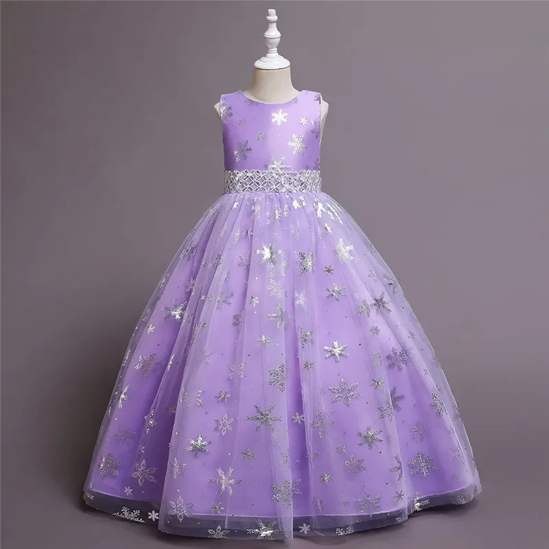 

Christmas Formal Long Dresses Kids Dresses For Girls Elegant Princess Dress Children Dress Costume Wedding Party Dress Vestidos