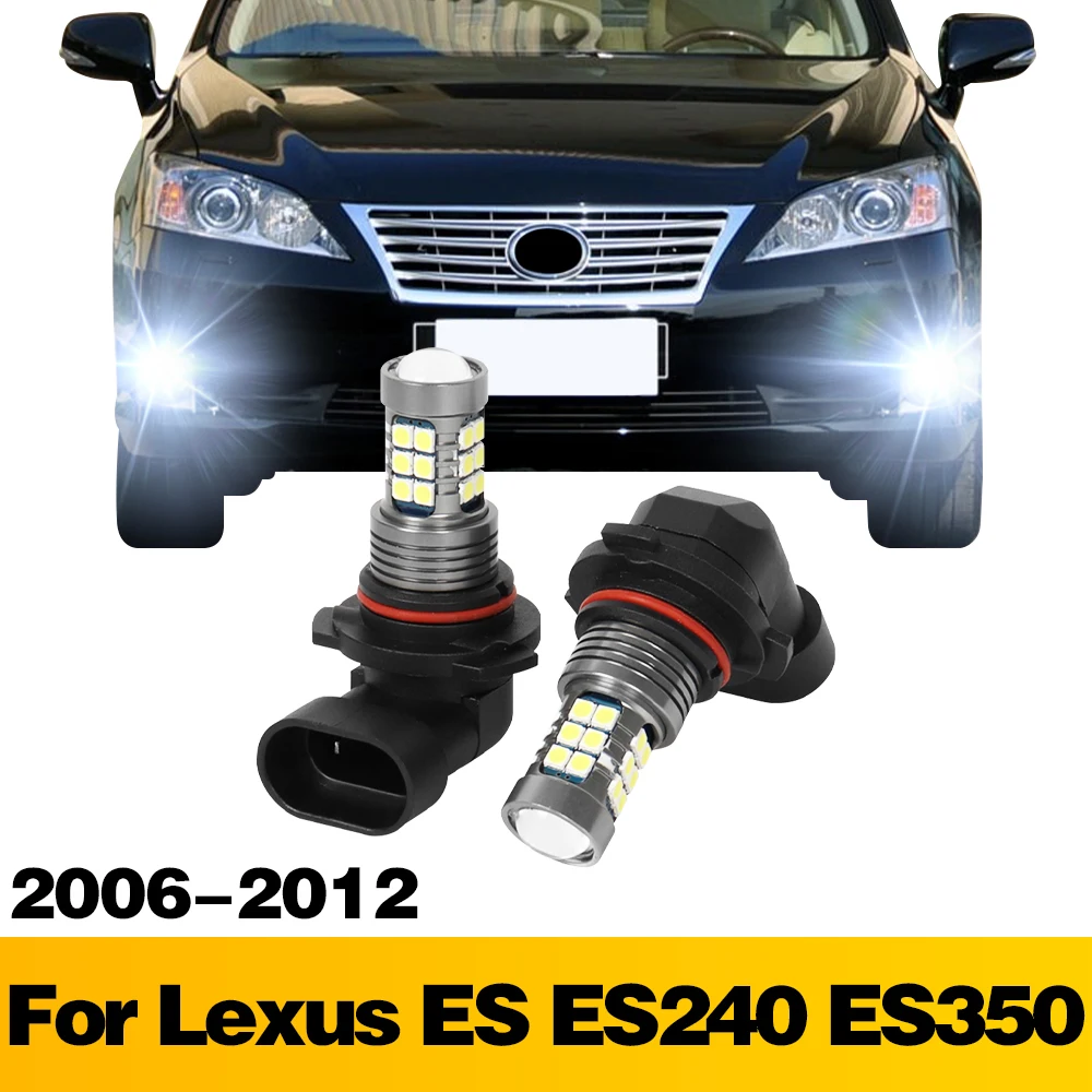 

2Pcs LED Lamp Car Front Fog Light Accessories For Lexus ES ES240 ES350 2006 2007 2008 2009 2010 2011 2012