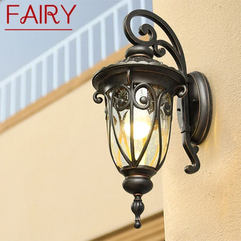 

FAIRY Contemporary LED Outdoor Wall Lamps Electric Simplicity Waterproof Balcony Hallway Courtyard Villa Gate Hotel