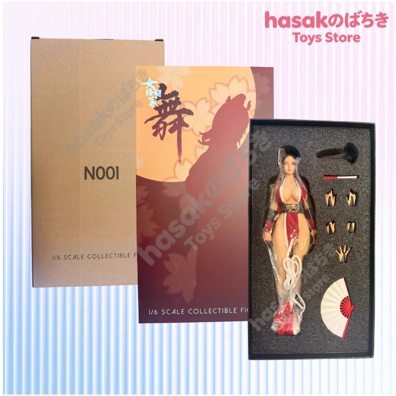 

In Stock Original Ninja Cat 1/6 N001 Female Warrior King of Fighters Mai Shiranui Anime Action Collectible Figure Toy Gift