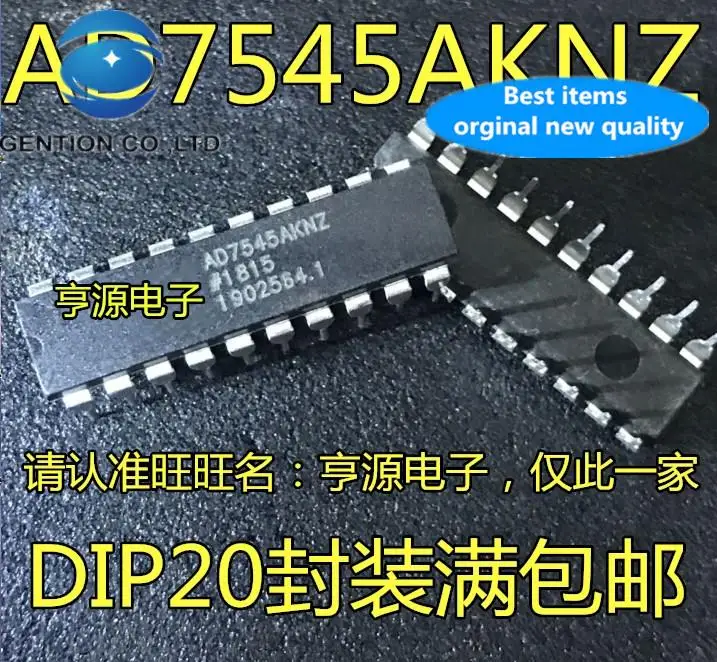 

10pcs 100% orginal new in stock AD7545 AD7545AKNZ AD7545AKN converter chip in-line DIP-20