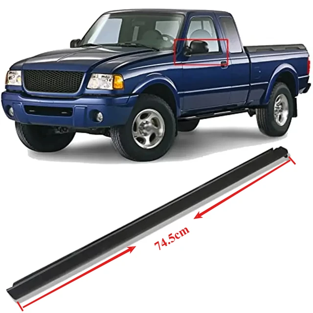 1 lub 2 szt. Guma okienna zewnętrzna do Ford Ranger 1999-2011 do zewnętrznego uszczelki ochronnej szyby do F150 6L5Z- 1021453 -AA