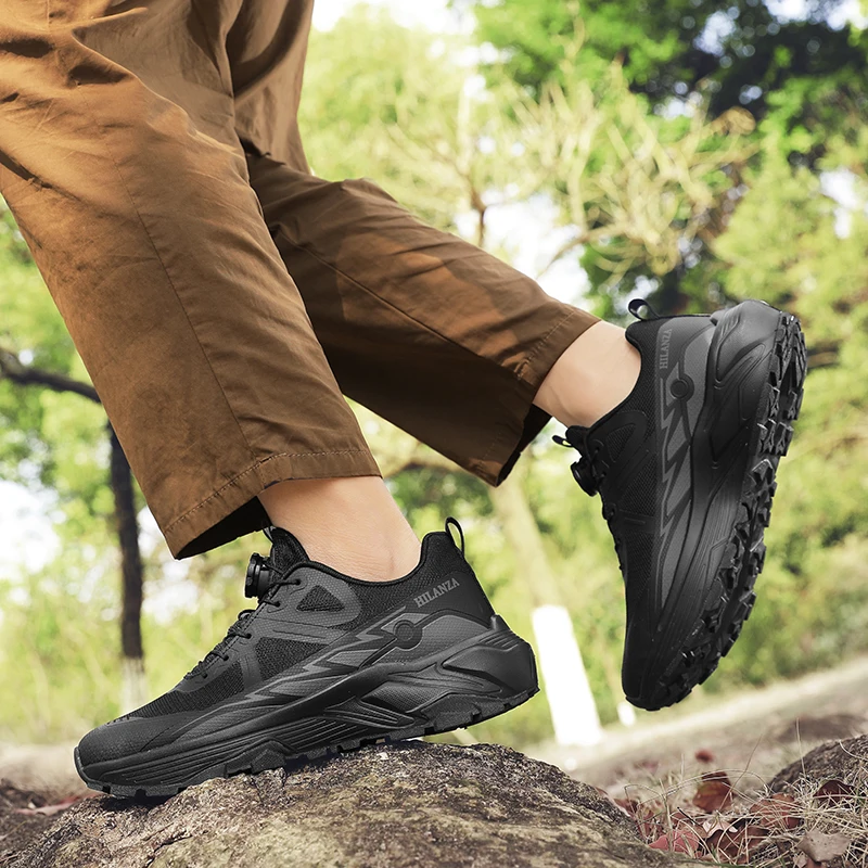 Zapatillas antisalpicaduras para hombre, zapatillas para correr, senderismo, deportes, trotar, deportes, caminar al aire libre, atlético