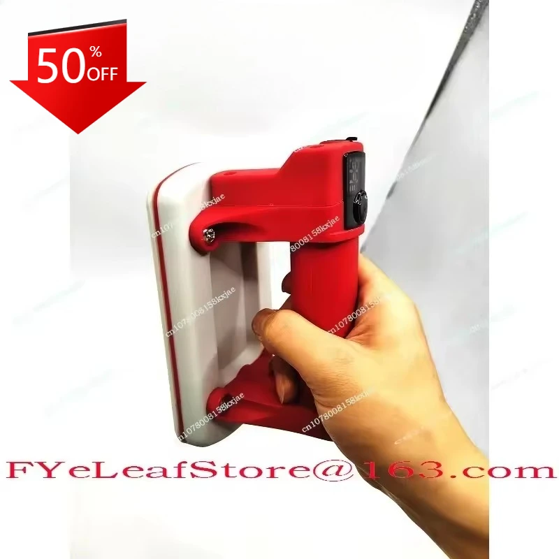 One Click Start Vacuum Pump, Glass Tile Suction Cup Handling Tool, Digital Display, High-power Electric Suction Cup
