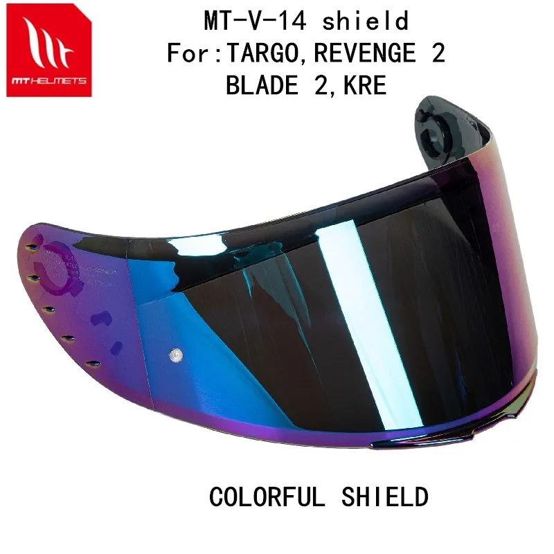 Afbeelding 4: MT-V-14 Helmschild voor MT RAPID PRO BLADE 2 SV REVENGE 2 TARGO motorhelm vizier