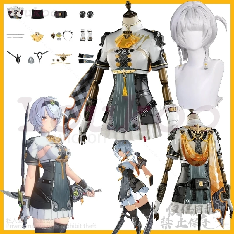 

Игра Zenless Zone Zero Soldier Сексуальное платье Солдат 0-Anby SP Косплей Униформа Головные уборы Парики для девочек и женщин