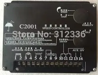 Free Shipping C1000A C1000B C2001 Speed Controller Generator Accessories Speed Controller Governor Speed Control Board