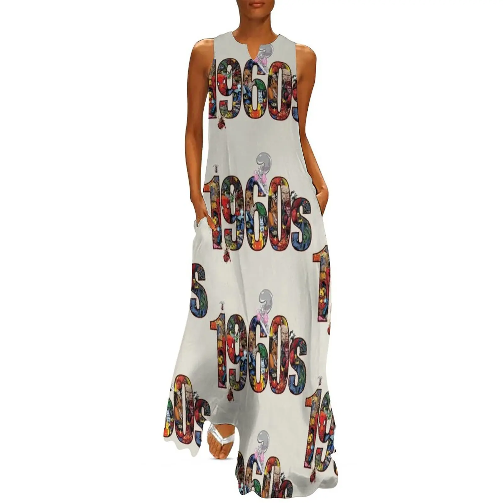 

The 1960s Long Dress Women's evening dress prom clothes Dress