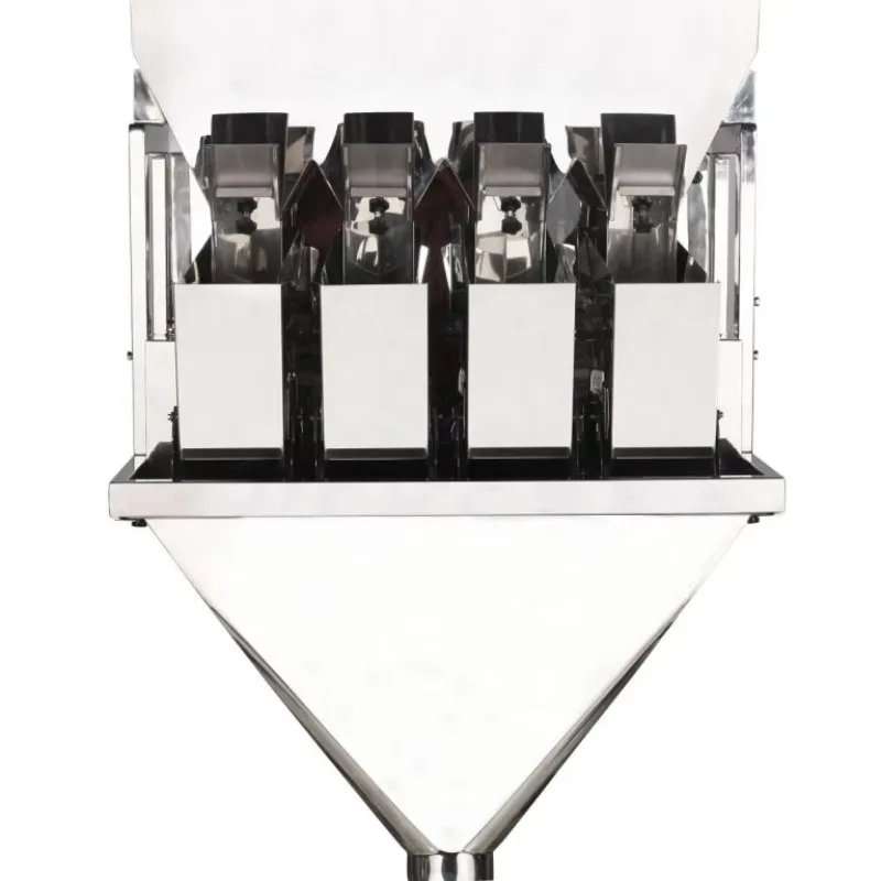 2 Head Linear Weigher Automatic for Granule Grains Cereal Snack Weighing Machine Industrial Packaging Scale High Speed