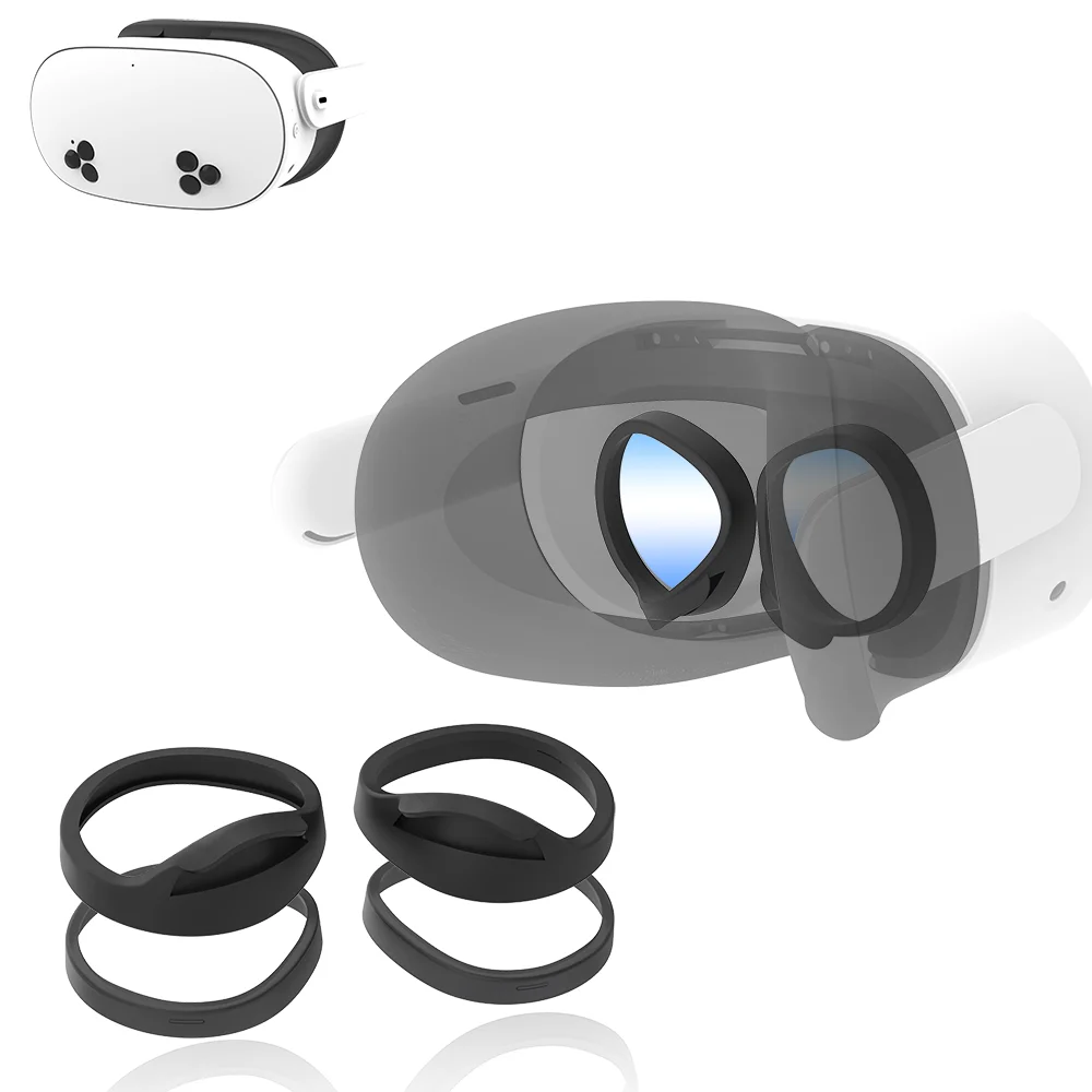 Lentille bloquant la lumière pour MistQuest 3s, cadre de protection contre les rayures, accessoires VR