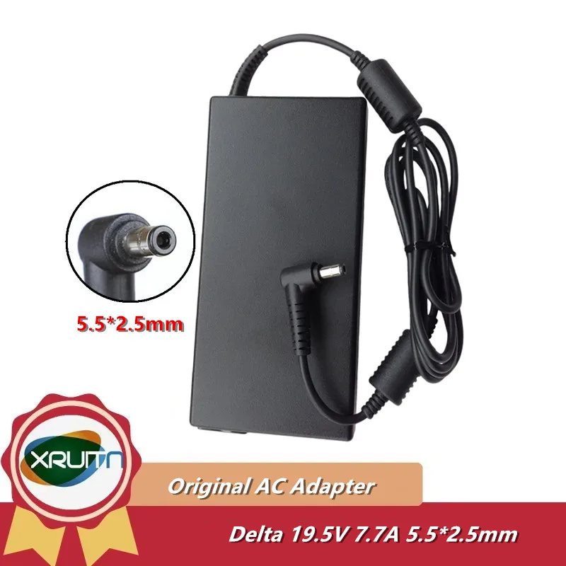 Chargeur adaptateur secteur d'origine Delta ADP-150VB 19.5V 7.7A 150W pour Gigabyte G5 GD RTX3050 GD51US123SH alimentation pour ordinateur portable 5.5*2.5mm