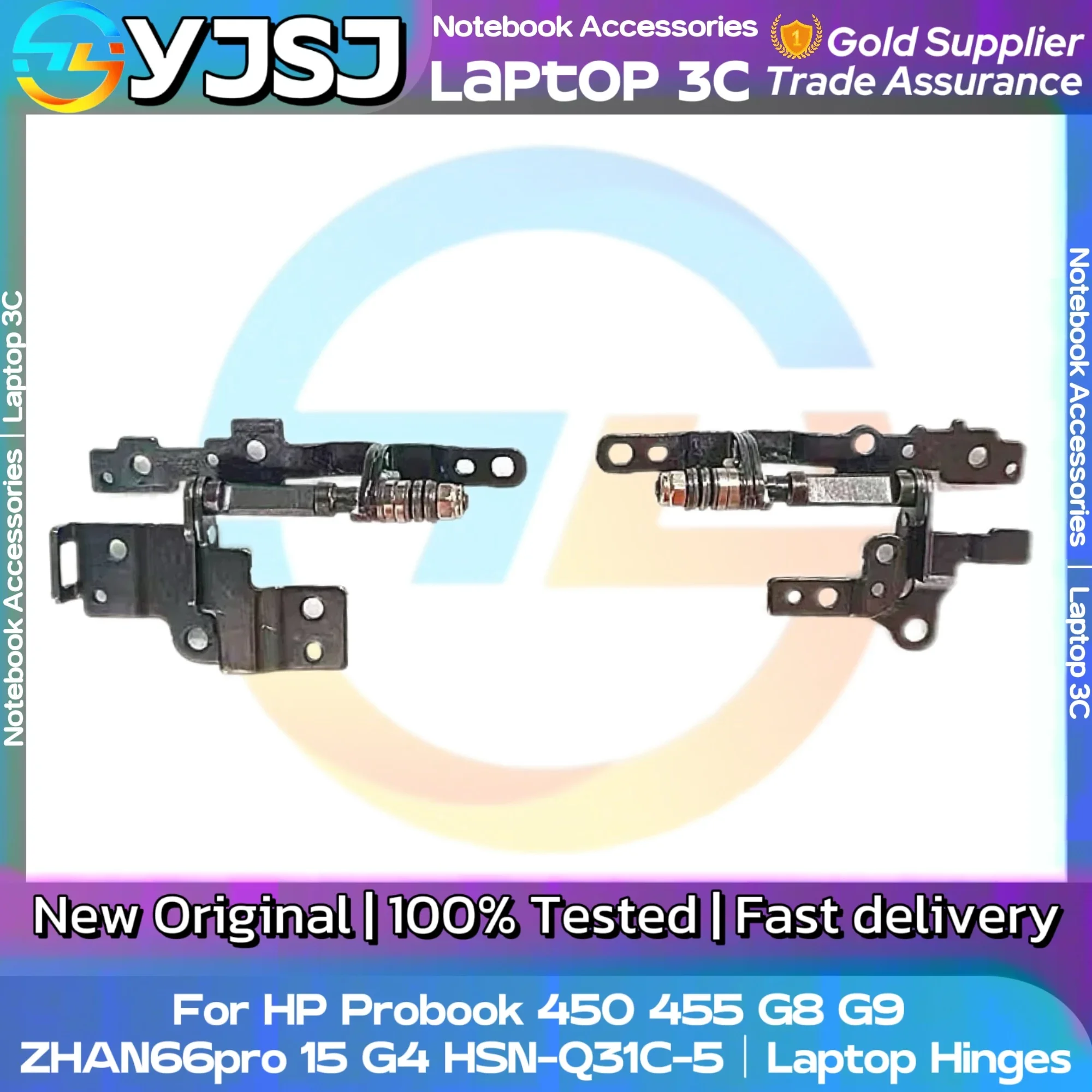 HP Probook 450 G8 455 G8 450 G9 455 G9 ZHAN66 pro 15 G4 HSN-Q31C-5 LCD 스크린 힌지 LCD 샤프트용 새 …