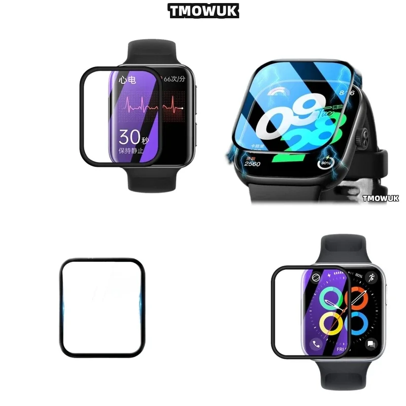 

For OPPO Watch 2 3 4 Pro SE Free Band 2 42mm 46mm Smooth Touch Screen Protector, PMMA Construction.