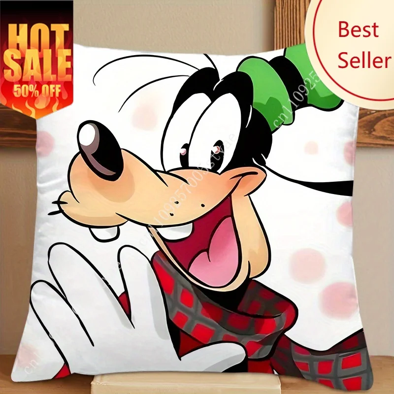 

His Roxanne Her Max Goofy Pillowcase Disney Cartoon Pillow Case Decoration Child Holiday Party Boy Girl Gift Custom Pillow Cover