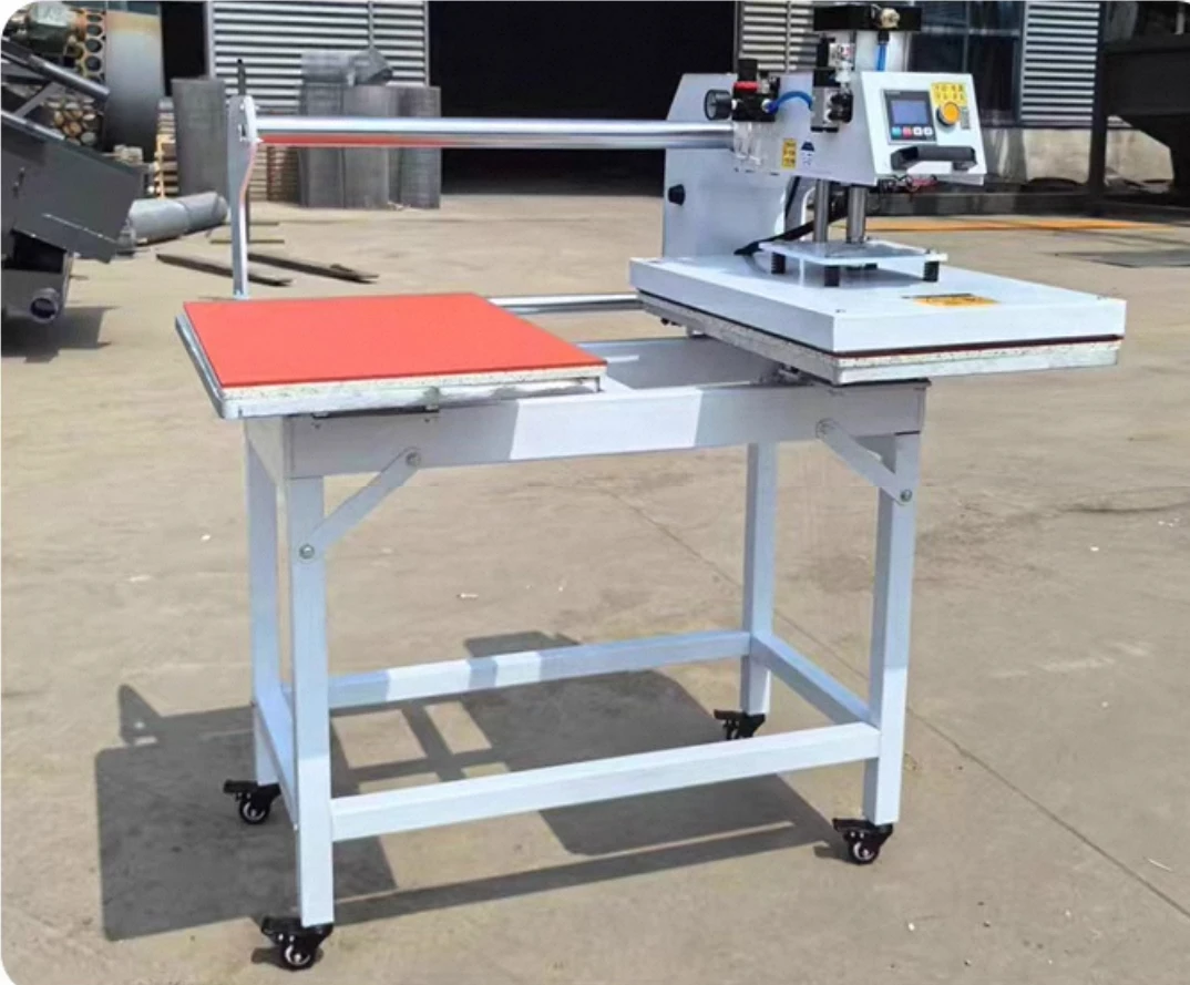 40x60cm Automatic Dual Station 3 Heating Heat Transfer Machine with Infrared Positioning