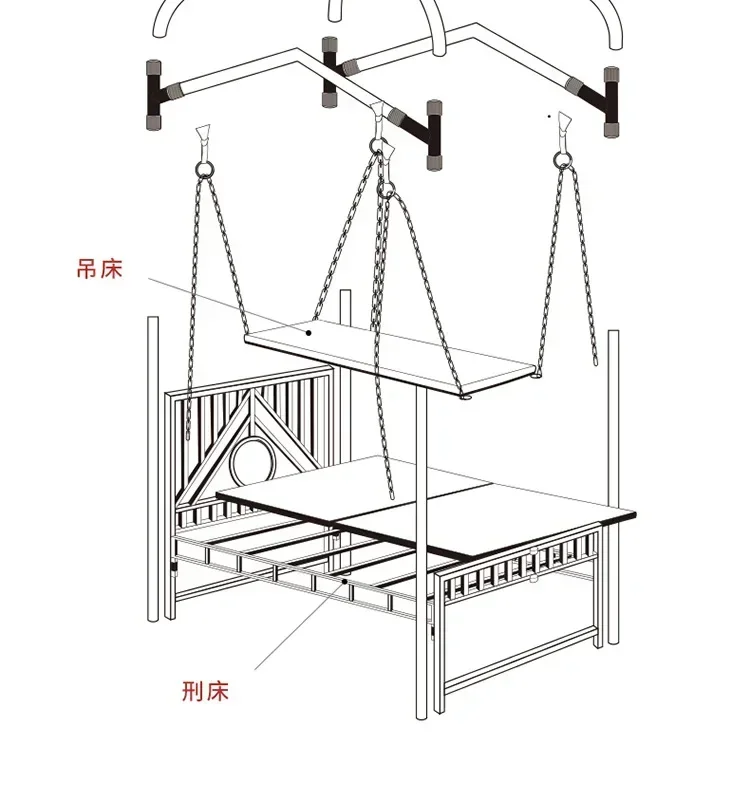 Good Quality Home Furniture Metal Bed Waist Support Sex Pose Adult Sofa   For Couples room Making Love