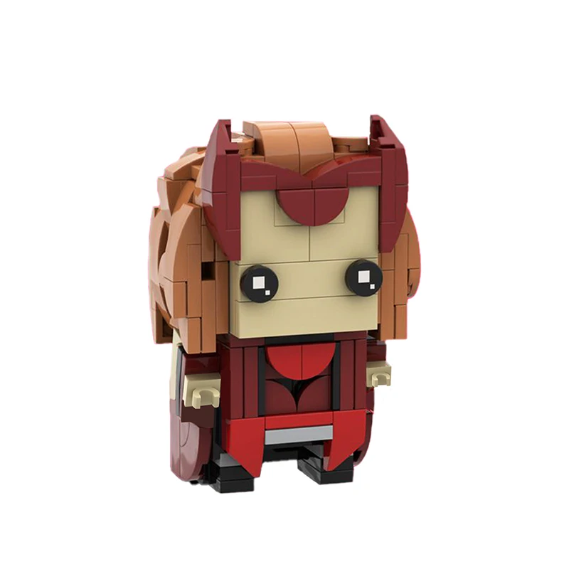 Moc Game Movie Series Brickheadz Action Figure Building Blocks Protagonist Creative Model Set Friends Toys for Children Gifts