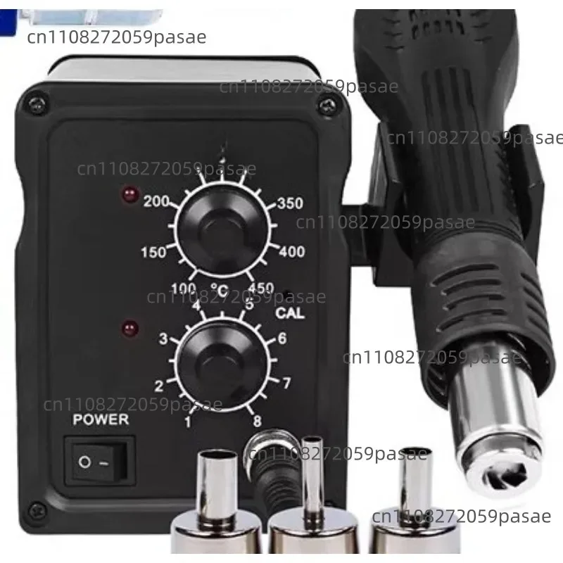 Digital display 858d hot air gun welding table electric two-in-one temperature control mobile phone maintenance welding tool