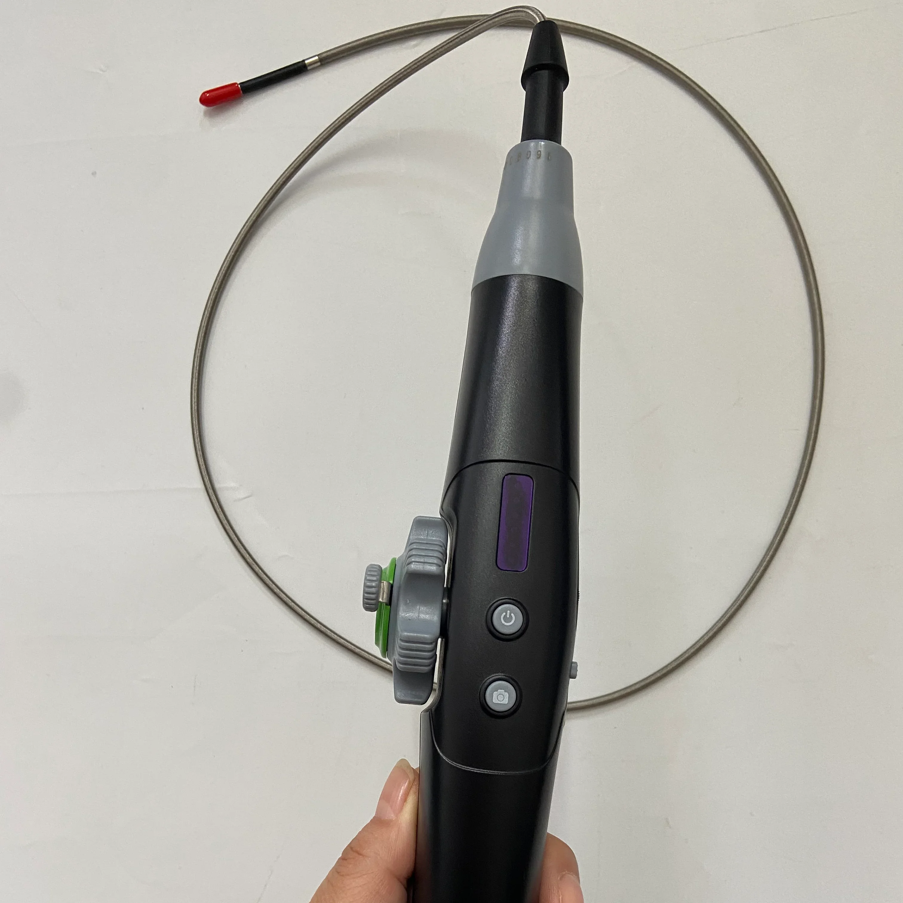 Por   Inspection Borescope  USB    with High Resolution  2 Way Articulations Stainless Steel Tube