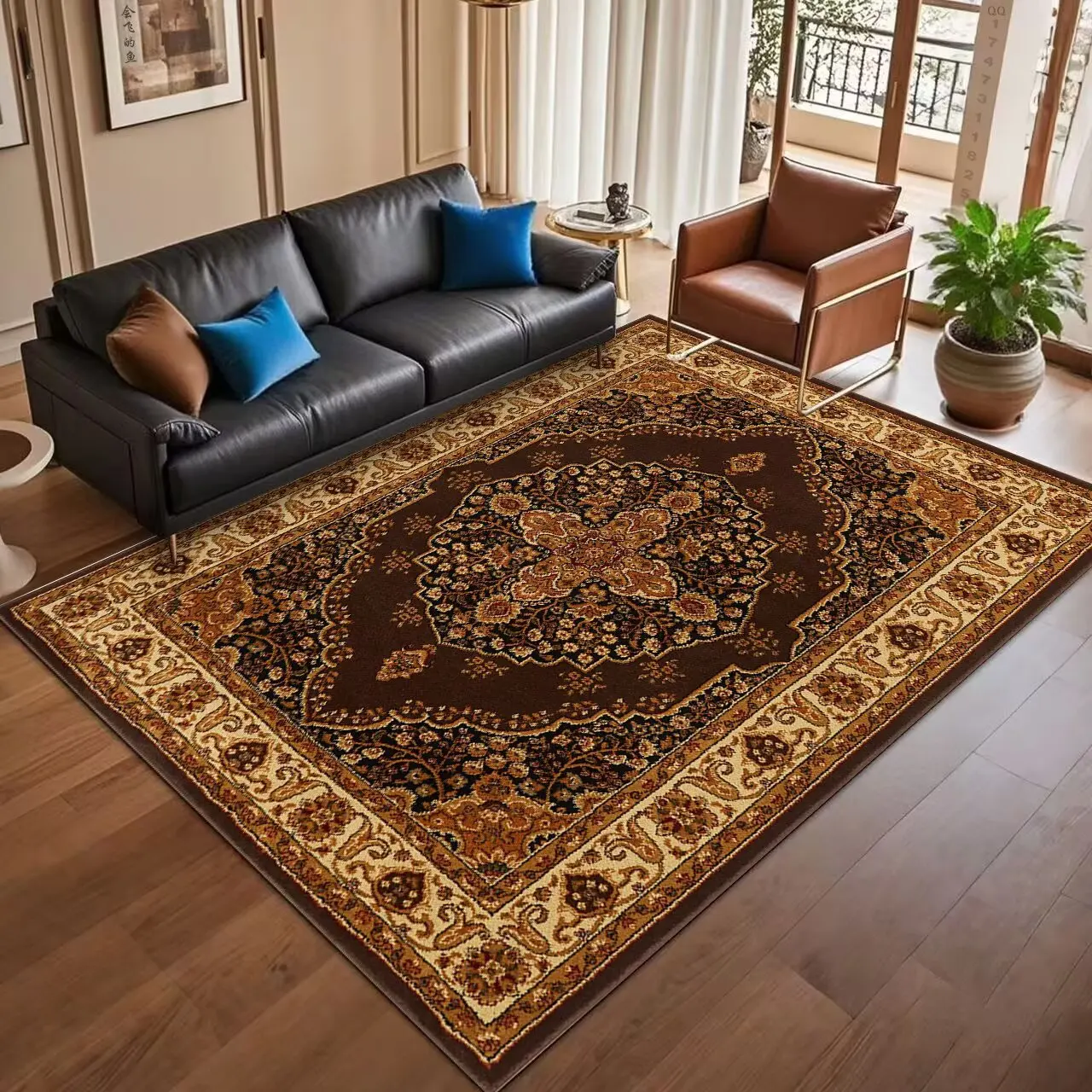 

Персидский короткий бархатный CARPET FOR LIVE ROOM, украшение для дома, спальни, большие коврики, моющиеся противоскользящие напольные коврики для гостиной, прикроватные тумбочки