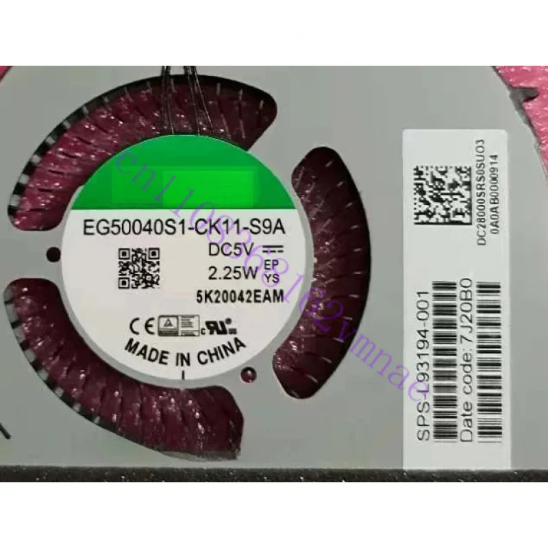 FOR  HP TPN-C149 ENVY X360 15m-ED EE Cooling Fan L93194-001