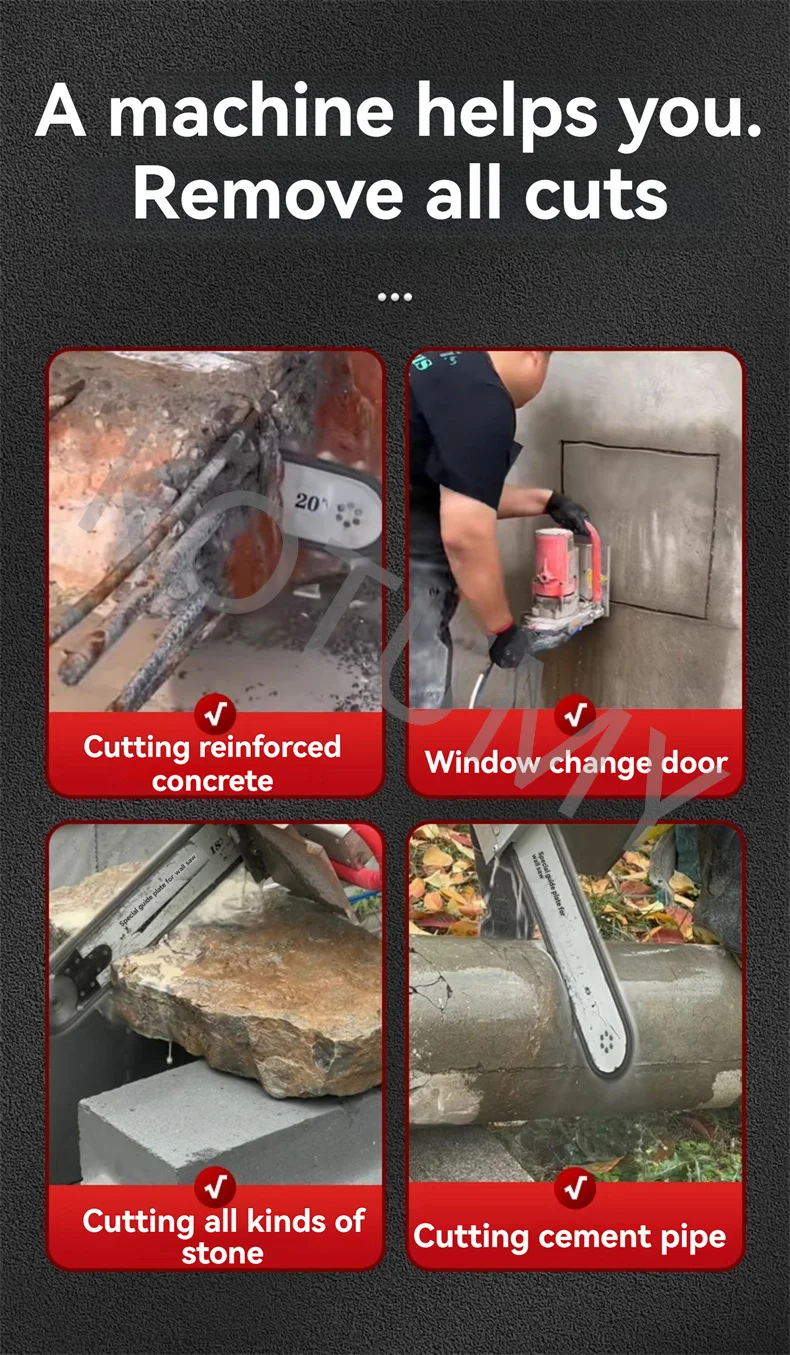 Dust-free Wall Cutter New Multifunctional High Power Stone Wall Concrete |  eBay