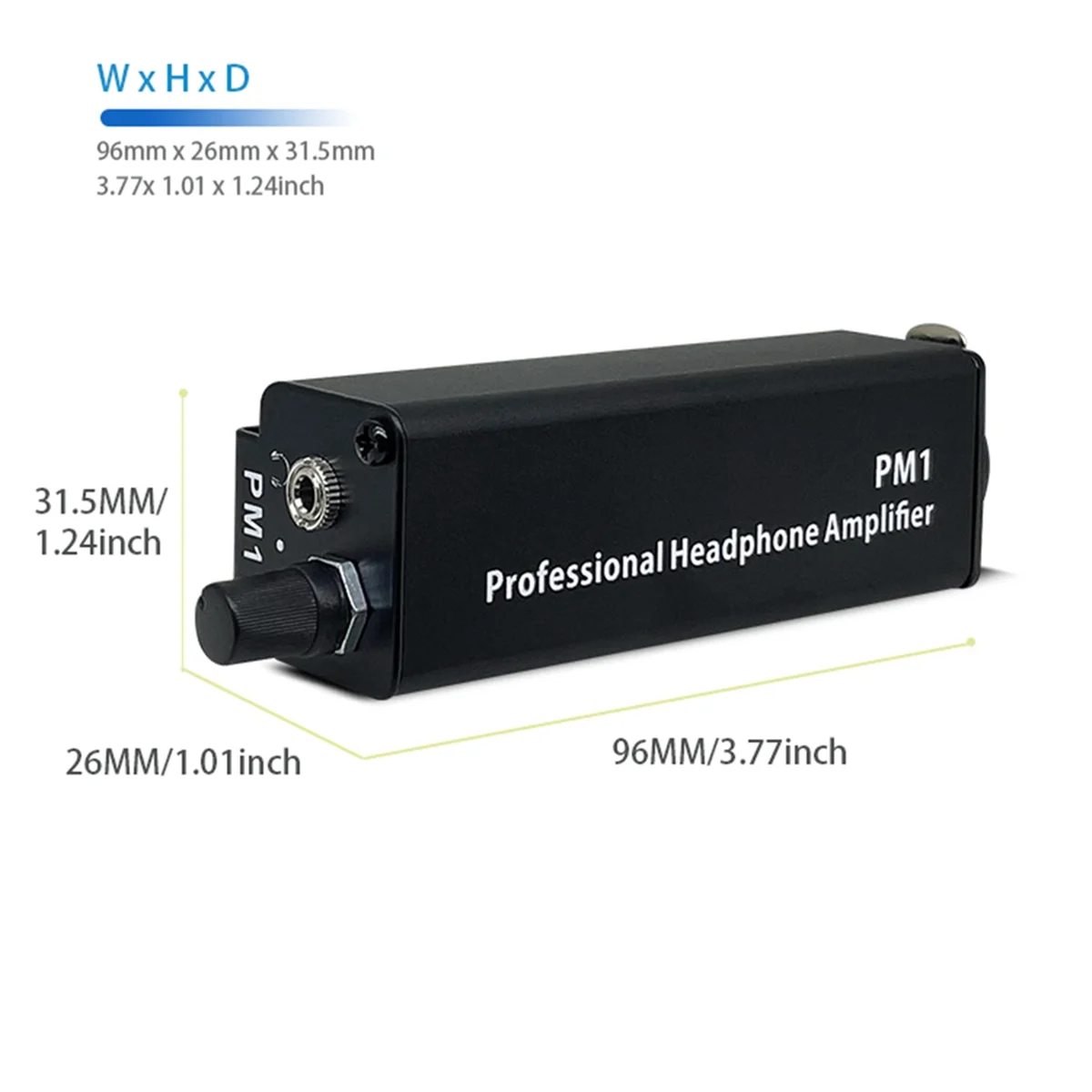 

A51I PM1 Профессиональный усилитель для наушников, преобразователь XLR в 3,5 мм, аудиоинтерфейс, мини-портативный HIFI усилитель для наушников