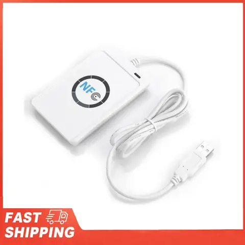 USB IC Card Reader ​Integrated Antenna NFC RFID Writer ACR122U ISO 14443A / B  Software In