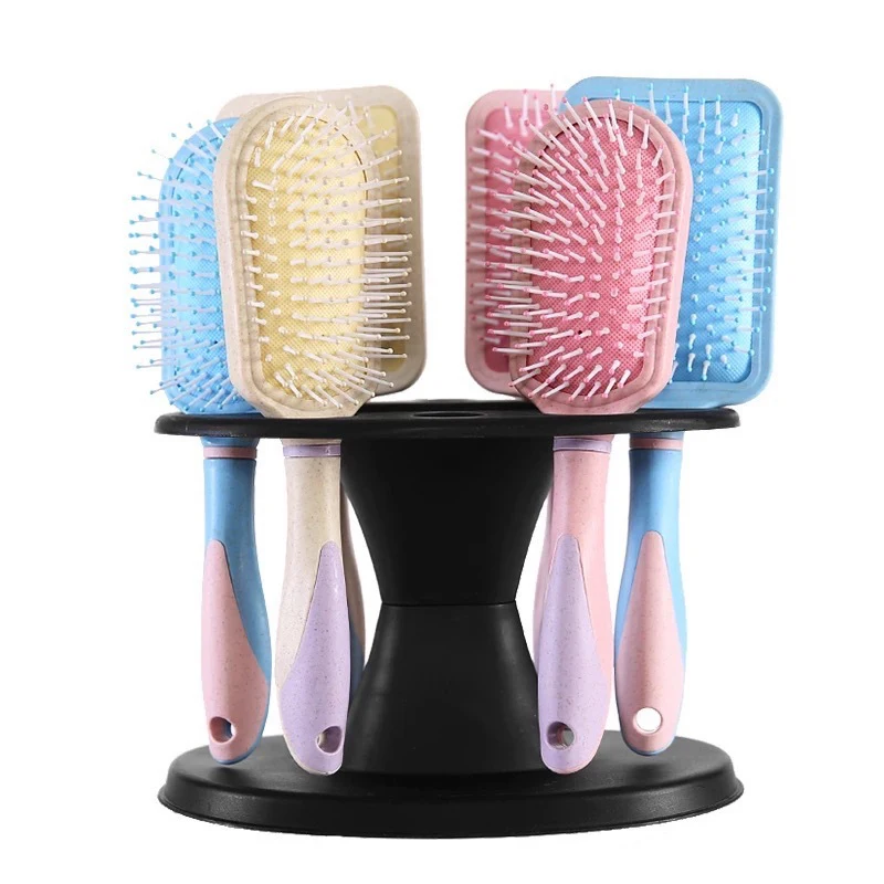 [F] 1Pcs Salon Barber Comb PP Storage Stand For Hairdressing Combs Brushes Scissors Iron Roll Organizer Rack Hair Styling Holder view 4