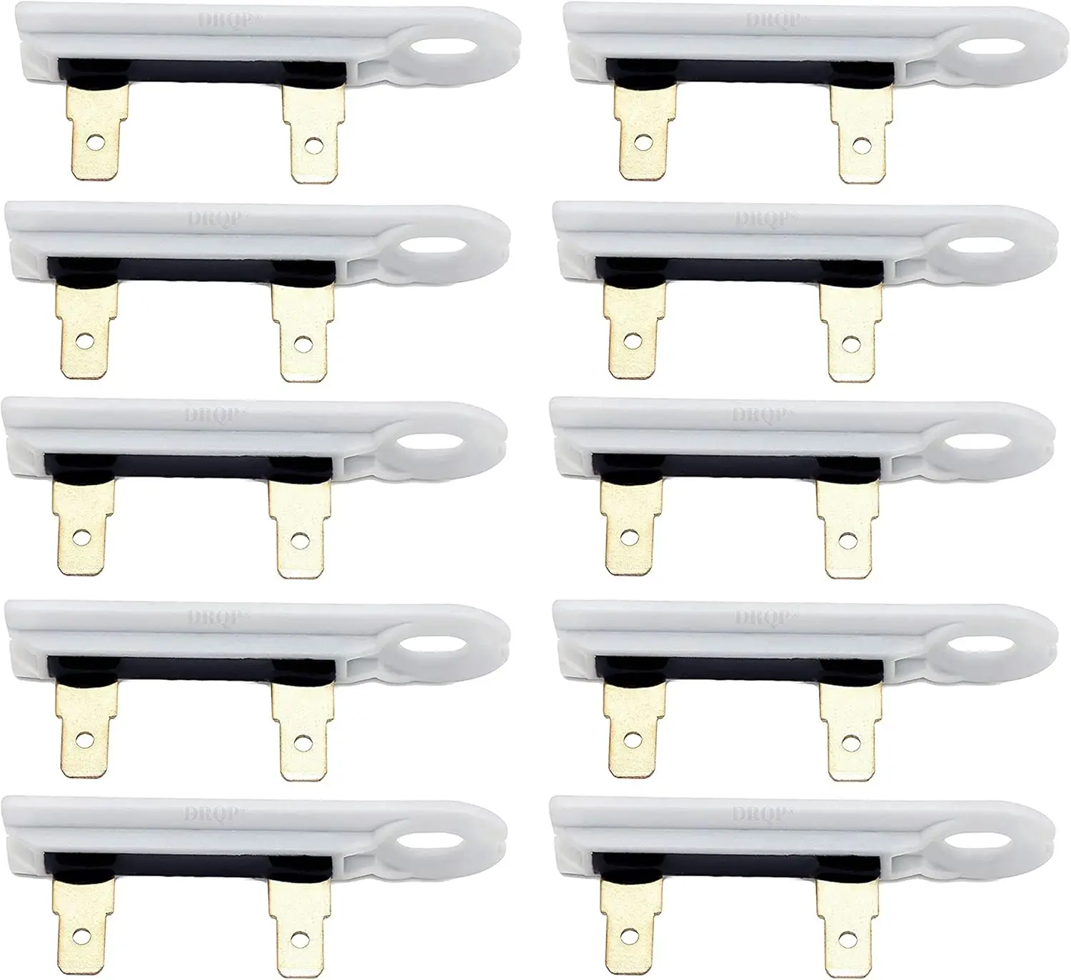 10pcs 3392519 Dryer Thermal Fuse Replacement With 196°F Single Blow Limiter Safety Function For Kenmore Dryers