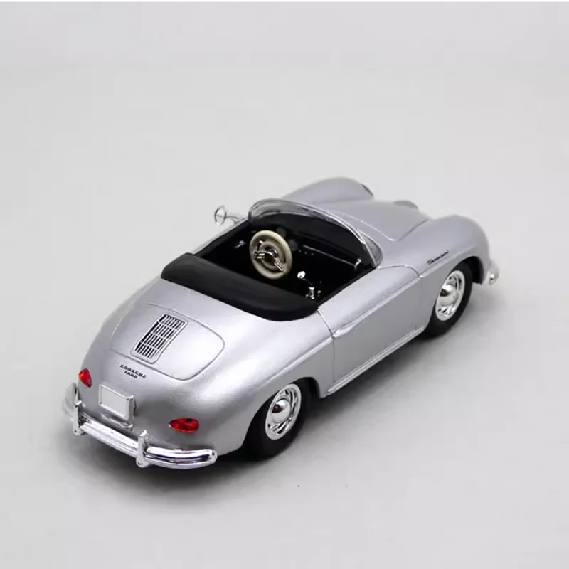 Diecast Original 1:43 Scale Porsche 356 Two-Door Sports Car Simulation Alloy Car Model Static Collectible Toy Gift Souvenir