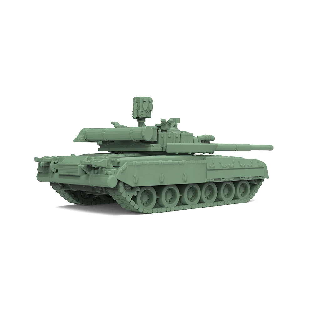 

1/220 1/160 1/87 SSMODEL SS874 Железнодорожная военная модель, комплект российского основного боевого танка T-80UM-1