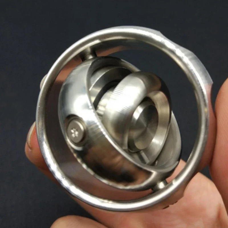 Stress Relief Metal Fidget Spinner for Adults Anti Stress CNC Gyroscope Anxiety Reducing Mens Boyfriend Birthday Christmas Gift