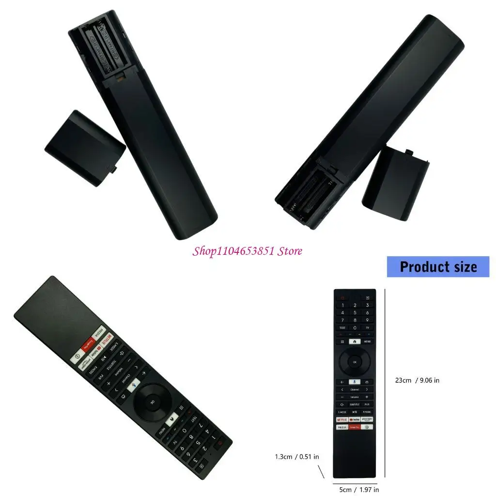 ERF3U98T Multiple Device Remote Controls Technology Button Configuration ABS Housing Effortless Navigation