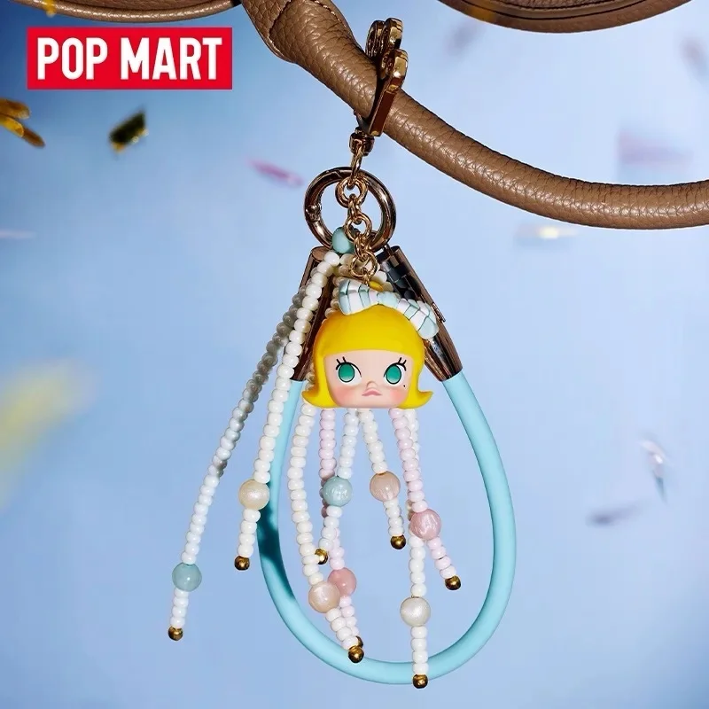 

POPMART Celebrating The Moment Pop Mart 15th Anniversary Series Data Cable Blind Box Keychain Collect Decorat Gifts Trendy Toys