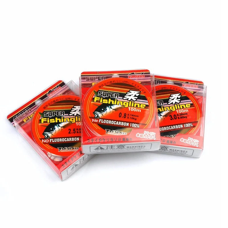 Sedal fluorocarbono 100m línea líder carbono resistencia 46LB - imagen 5